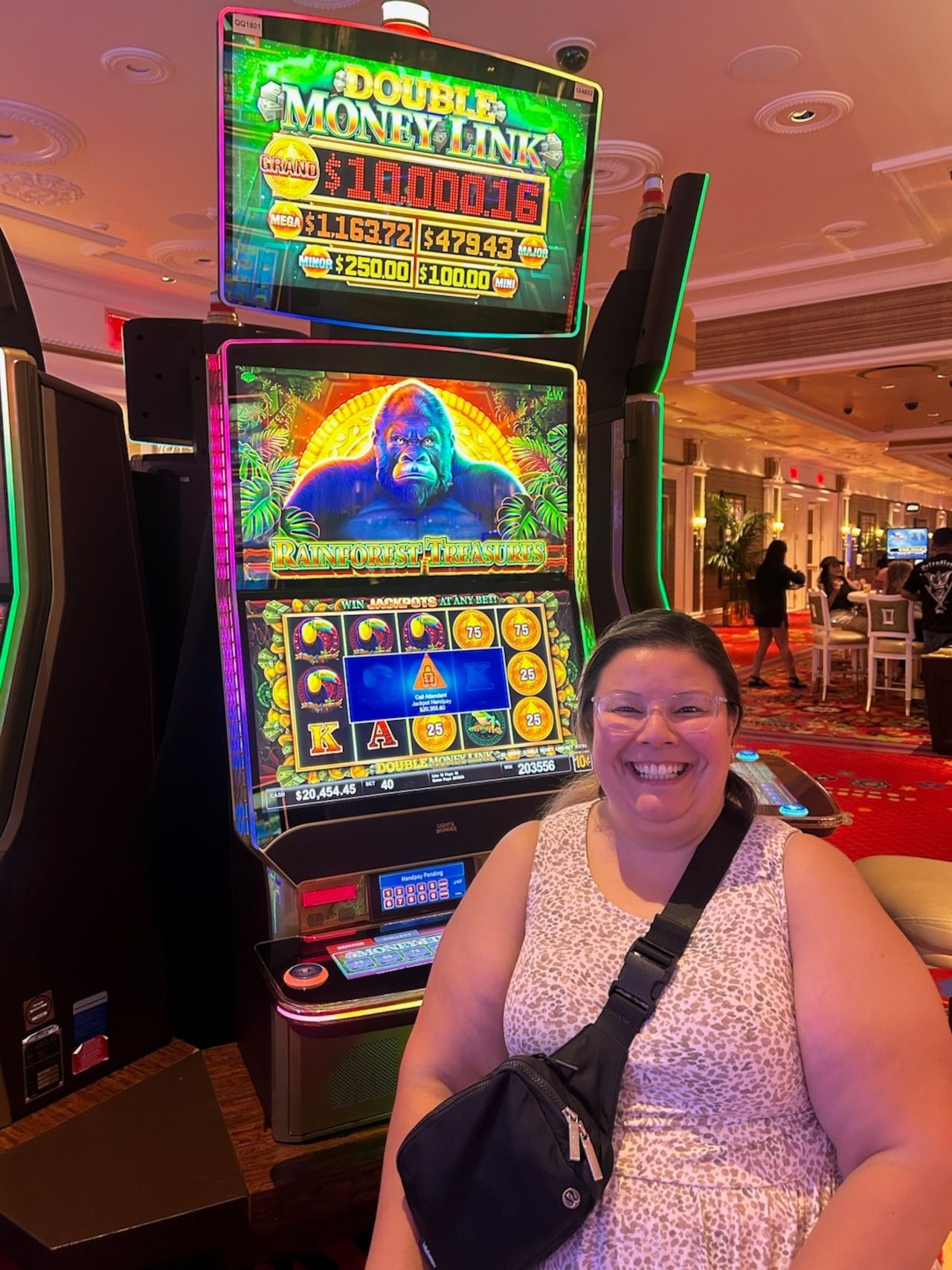 Decorative casino lighting